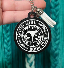 Load image into Gallery viewer, Good Girl Book Club Keychain
