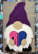 Load image into Gallery viewer, PRIDE Heart Wood Shape - Interchangeable Gnome
