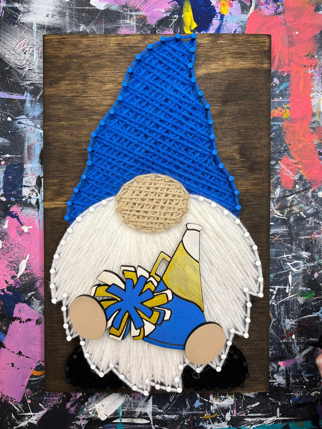 Cheer Wood Shape - Interchangeable Gnome