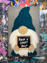 Load image into Gallery viewer, Chalkboard Wood Shape- Interchangeable Gnome
