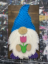 Load image into Gallery viewer, Tulip Wood Piece- Interchangeable Gnome
