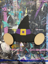 Load image into Gallery viewer, Witch Hat Wood Shape- Interchangeable Gnome
